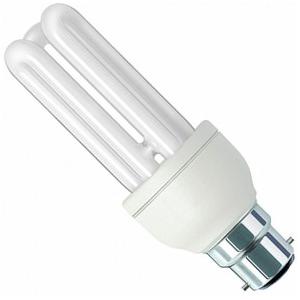 Osram DULSTAR 18W White Stick 3U B-22 CFL (Pack Of 10)