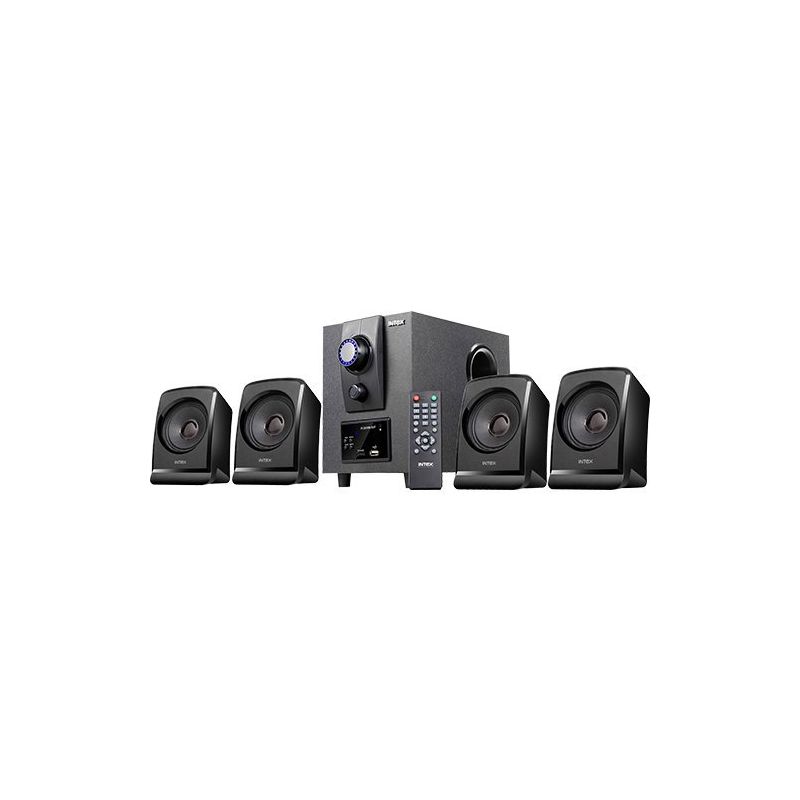 For 1699/-(43% Off) Intex 4.1 Channel Multimedia Speakers Set, IT-2616N SUF at Moglix